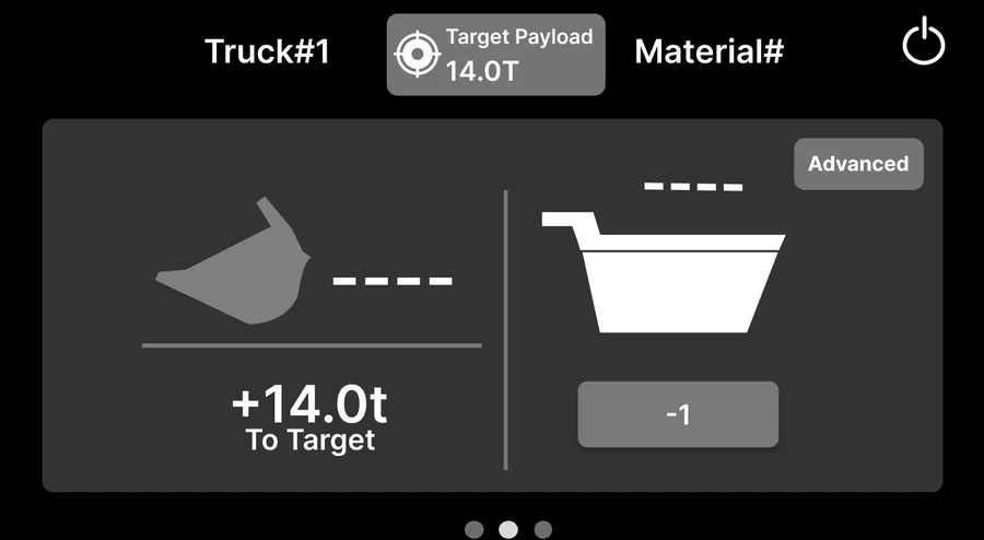Target set. 14.0t to go.