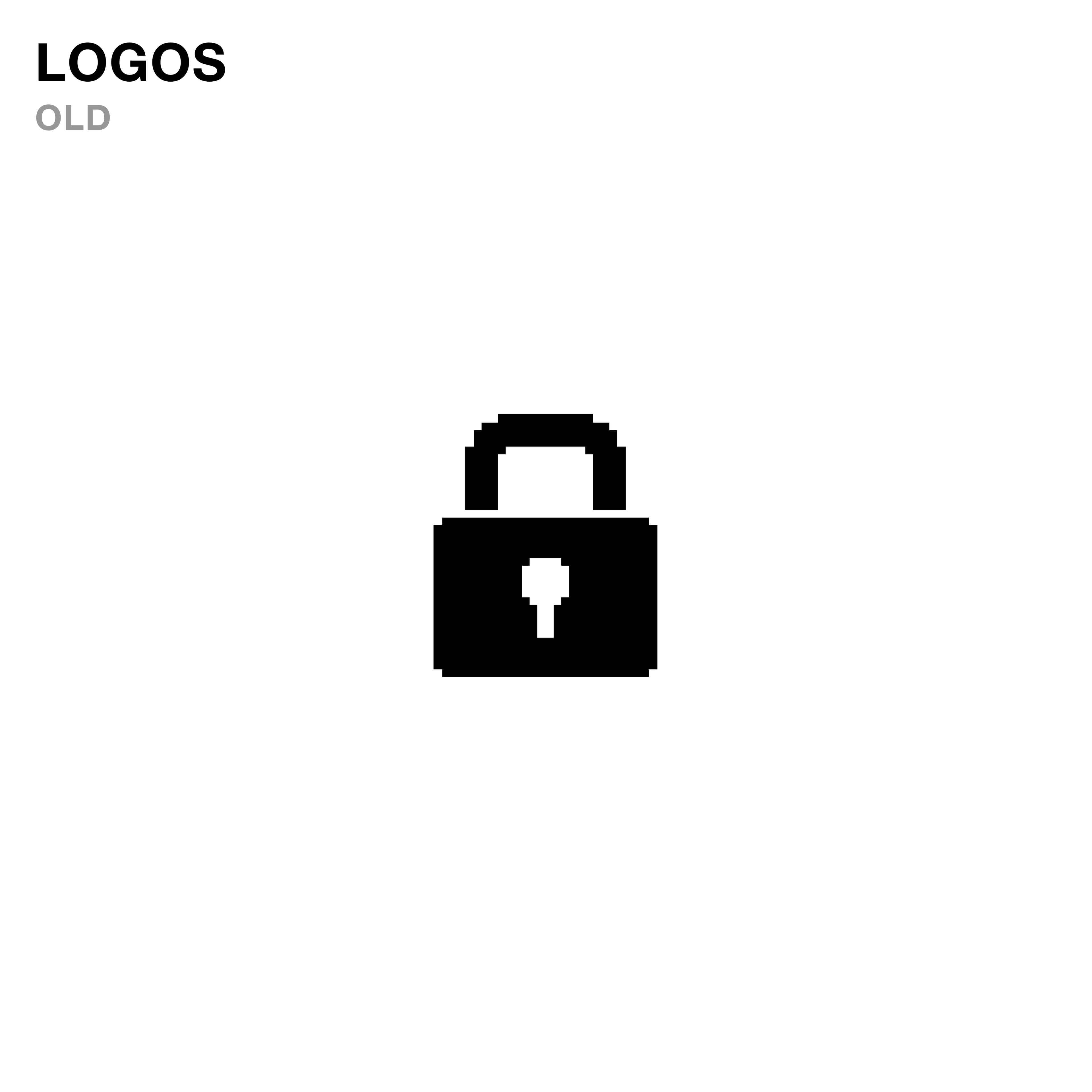 Original Sneaker Access padlock logo.